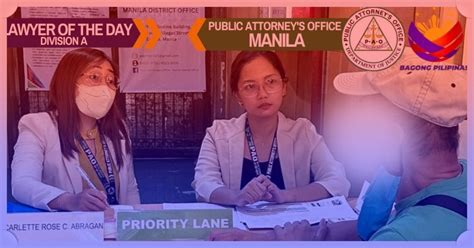 How to Seek Assistance from Public Attorney’s Office (PAO) .
